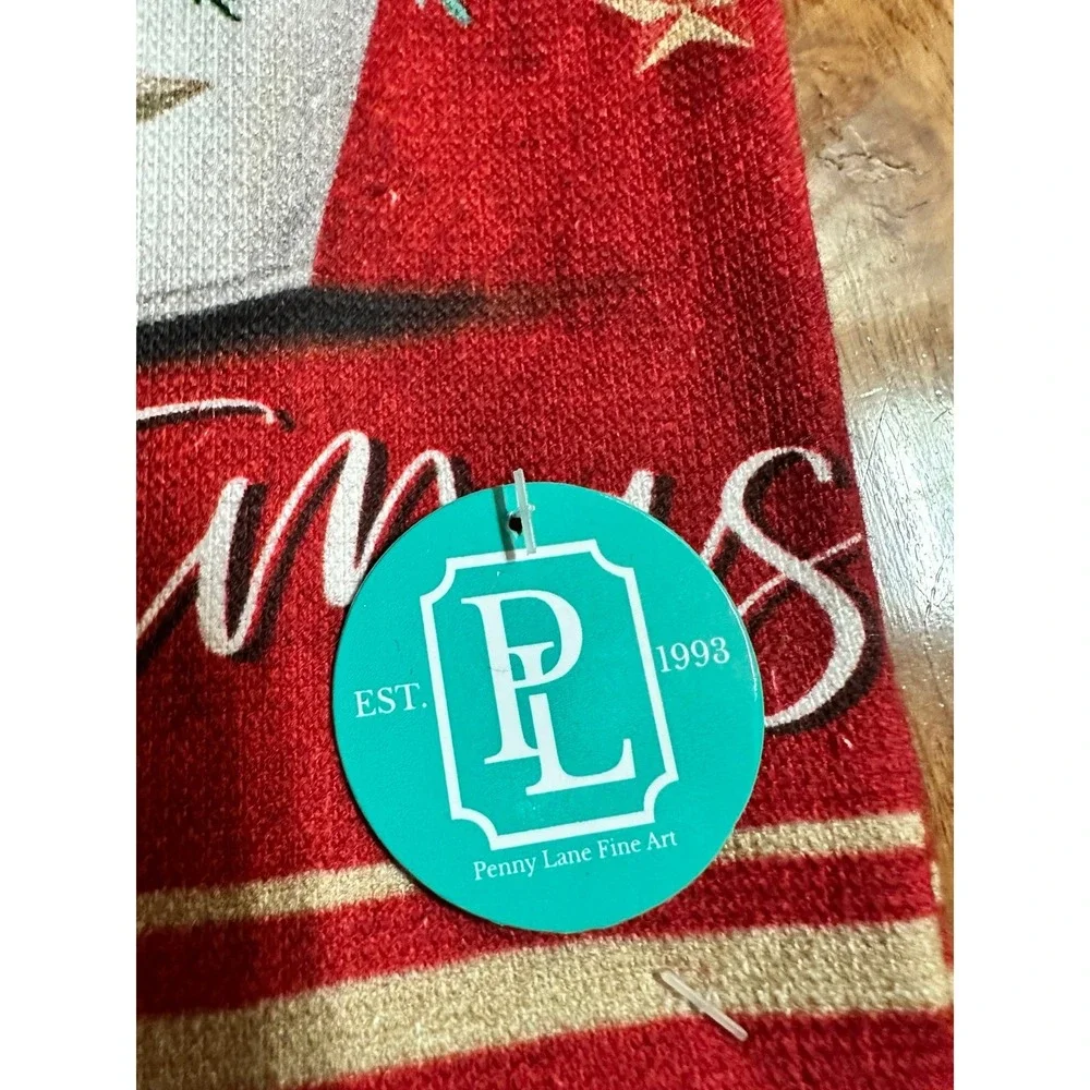 New Two hand towels Penny Lane Holiday Time Pick Kitchen Merry Christmas Towels